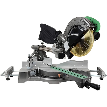 Metabo Hpt 8-1/2in Corded Sliding Compound Miter Saw w/Laser and Light C8FSHESM